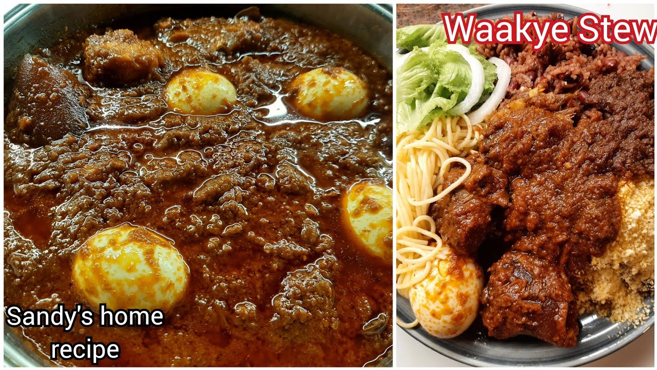 How to Make The Best Authentic Ghana 🇬🇭 Waakye Stew /Waakye Stew Recipe