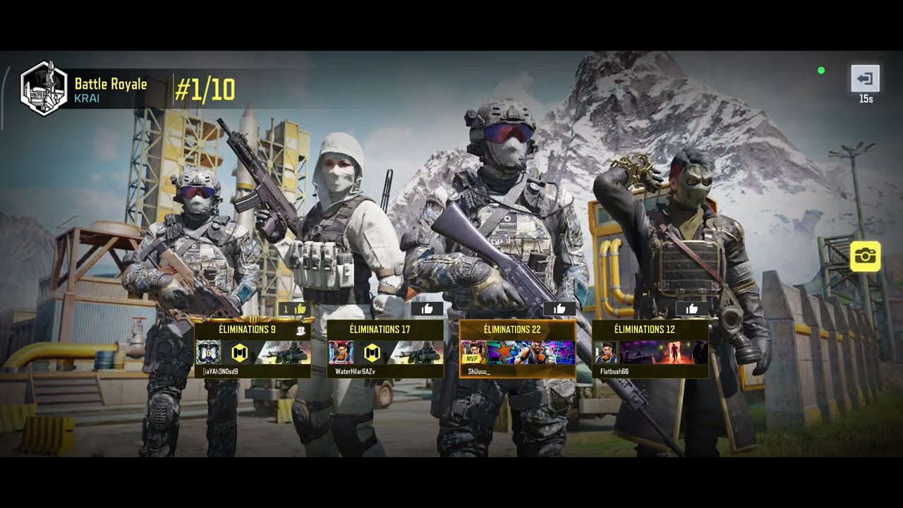 Call of Duty Mobile Top1 Battle Royale avec @Fildis-m3u #callofduty #callofdutymobile #battleroyale 