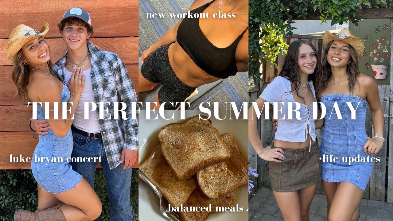 THE PERFECT SUMMER DAY: trying a new workout class + my FIRST country concert!