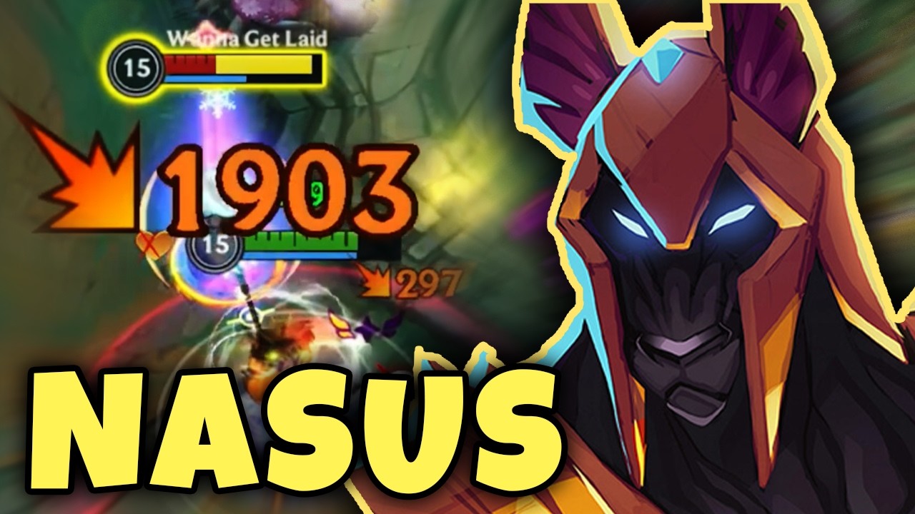 Wild Rift Nasus Mid Lane Gameplay in Season 20 (Build & Runes)