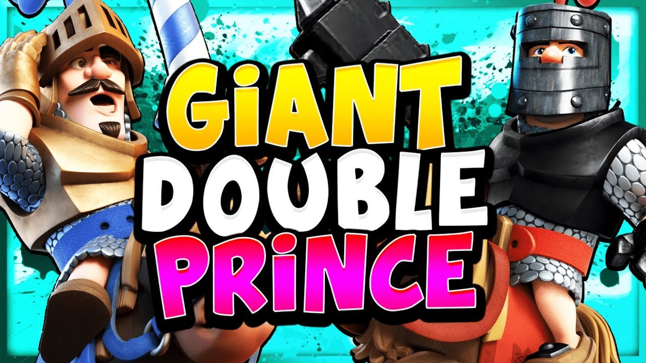PRINCE GOT BUFFED! TOP 100 LADDER with GIANT DOUBLE PRINCE! - CLASH ROYALE