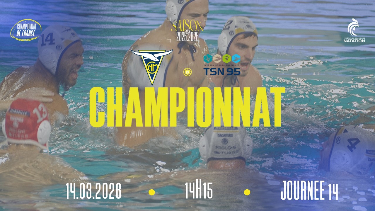 CN Marseille / Taverny SN 95 - championnat 2025-26 - 14ème journée