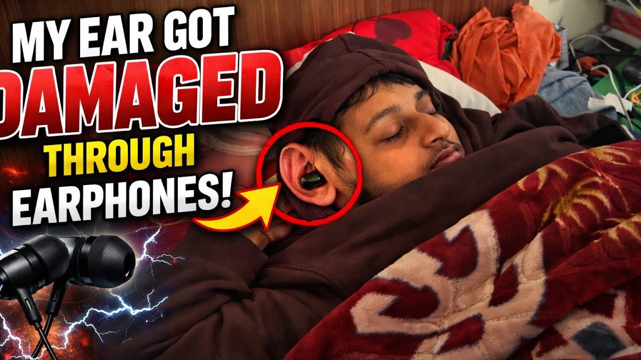 AIRPODES DAMAGED HIS EAR 😱😱😱😭// VLOG// Mayank Juneja //