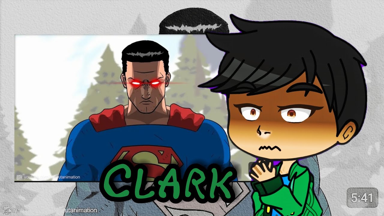 my adventures with superman react a superman vs hulk (part 1) by @zimautanimation