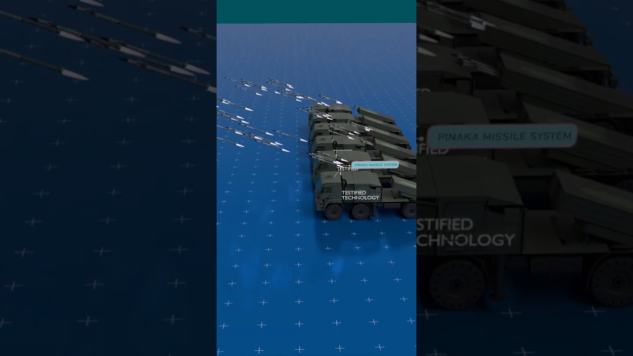 72 Rockets in 44 Seconds! How Pinaka rocket launcher Destroys Anything . testified technology