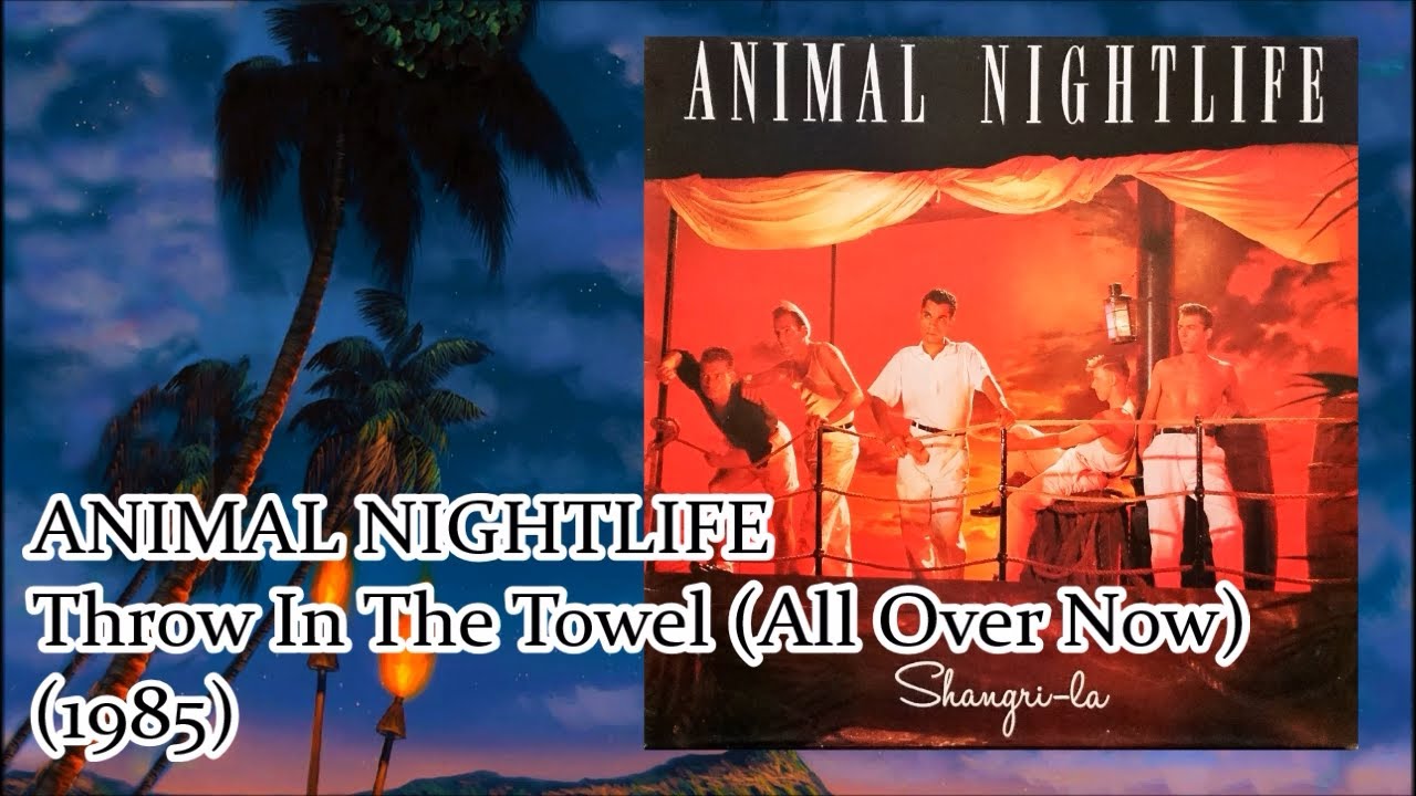 ANIMAL NIGHTLIFE - Throw In The Towel (All Over Now) (1985)Philly Soul Jazz *Bobby Eli