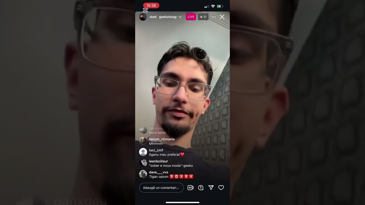 Geeko snippets 10.5.2025 live Instagram