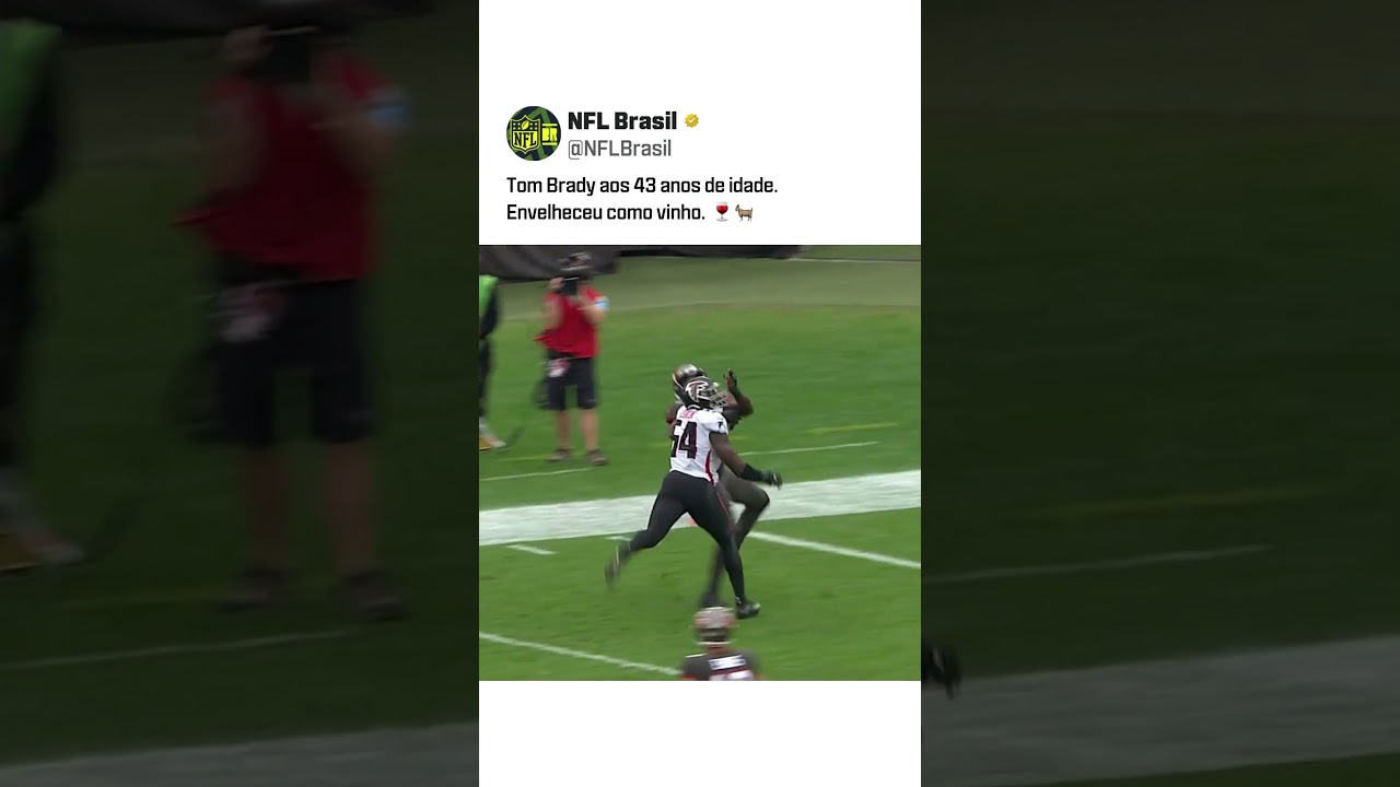 Quem aí também sente saudades de ver o Brady jogar? 