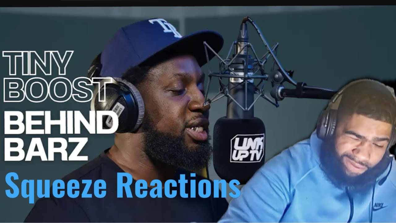 Tiny Boost - Behind Barz (Take 2) | Link Up TV| Squeeze Reactions