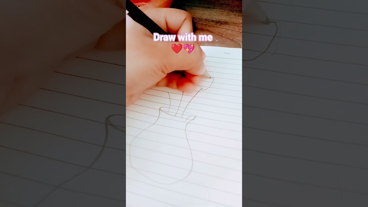 Draw with me first video 