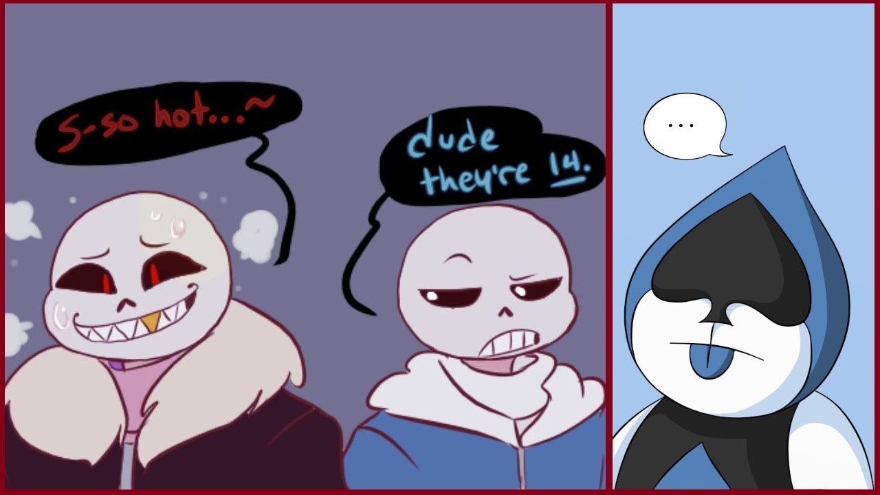 Funny Sans and Lancers Mom【 Undertale and Deltarune Comic Dubs 】
