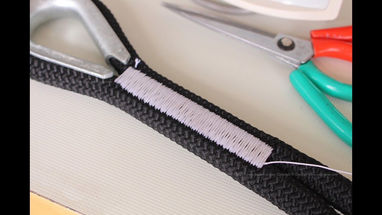 New automatic safety rope stitching machine