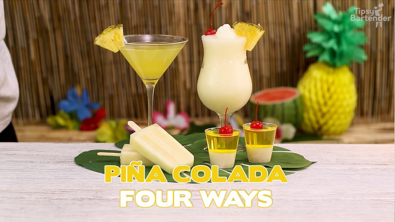 Piña Colada Four Ways