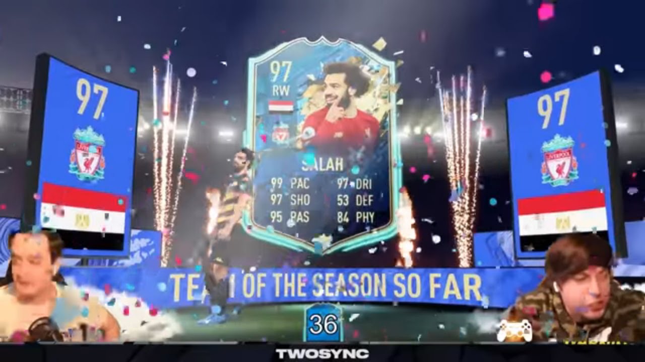 I PACKED TOTS SALAH OMG!!! - FIFA 20 TOTS PACK OPENING