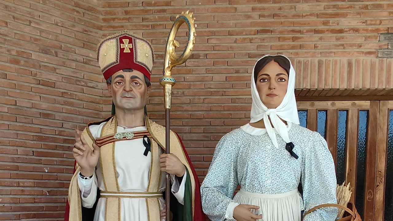 Gigantes de Beriain en fiestas 2025