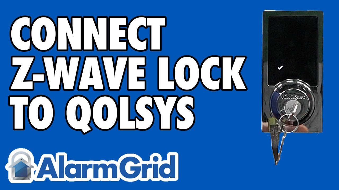 Как подключить дверной замок Z-Wave к панели Qolsys IQ Panel 2?