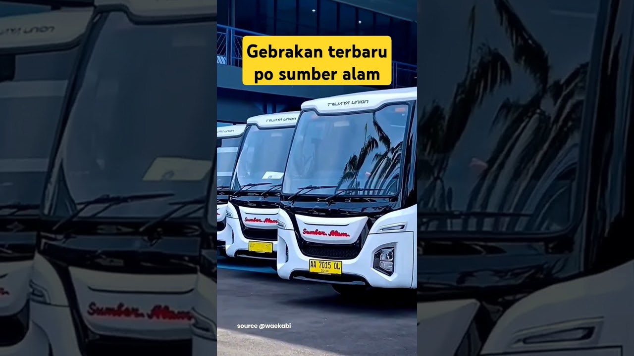 gebrakan terbaru dari po sumber alam  #sumberalam #trijayaunion #triundx #busmalamcepat #busmania