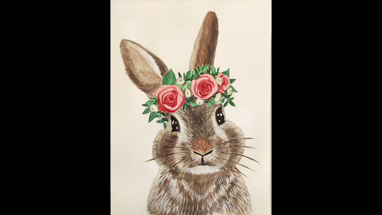 Der Osterhase malen lernen