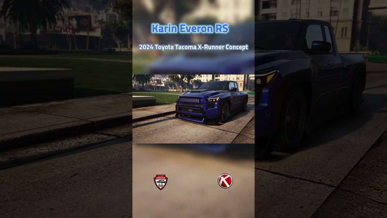GTA 5 - Vehicle Customization - Karin Everon RS (Toyota Tacoma X-Runner Concept)