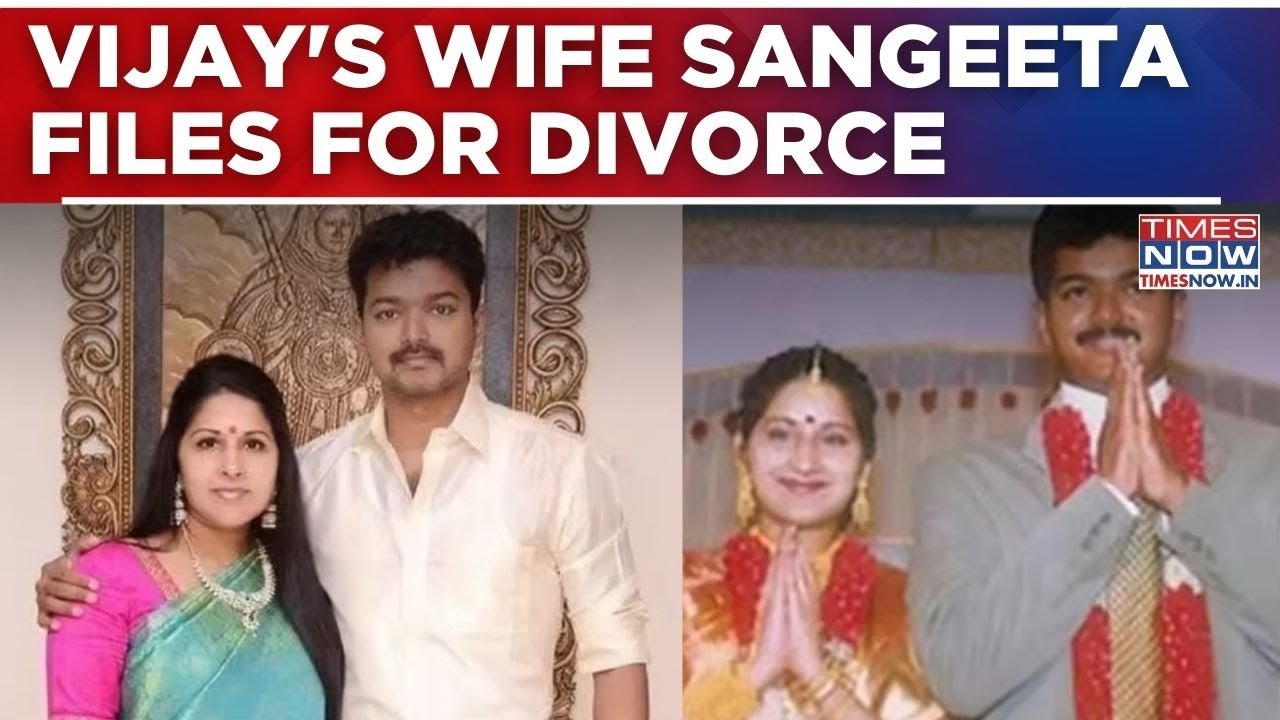 Vijay's Wife Sangeeta Files Divorce After 25 Years Of Marriage, 'Rough Patches' Behind This Move?