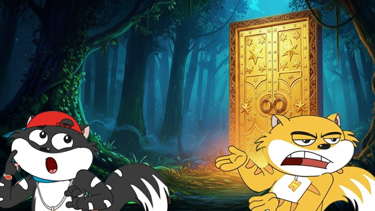 Honey Bunny को जंगल में मिला एक बोलने वाला जादुई दरवाजा | Movie In Hindi | Cartoon For Kids