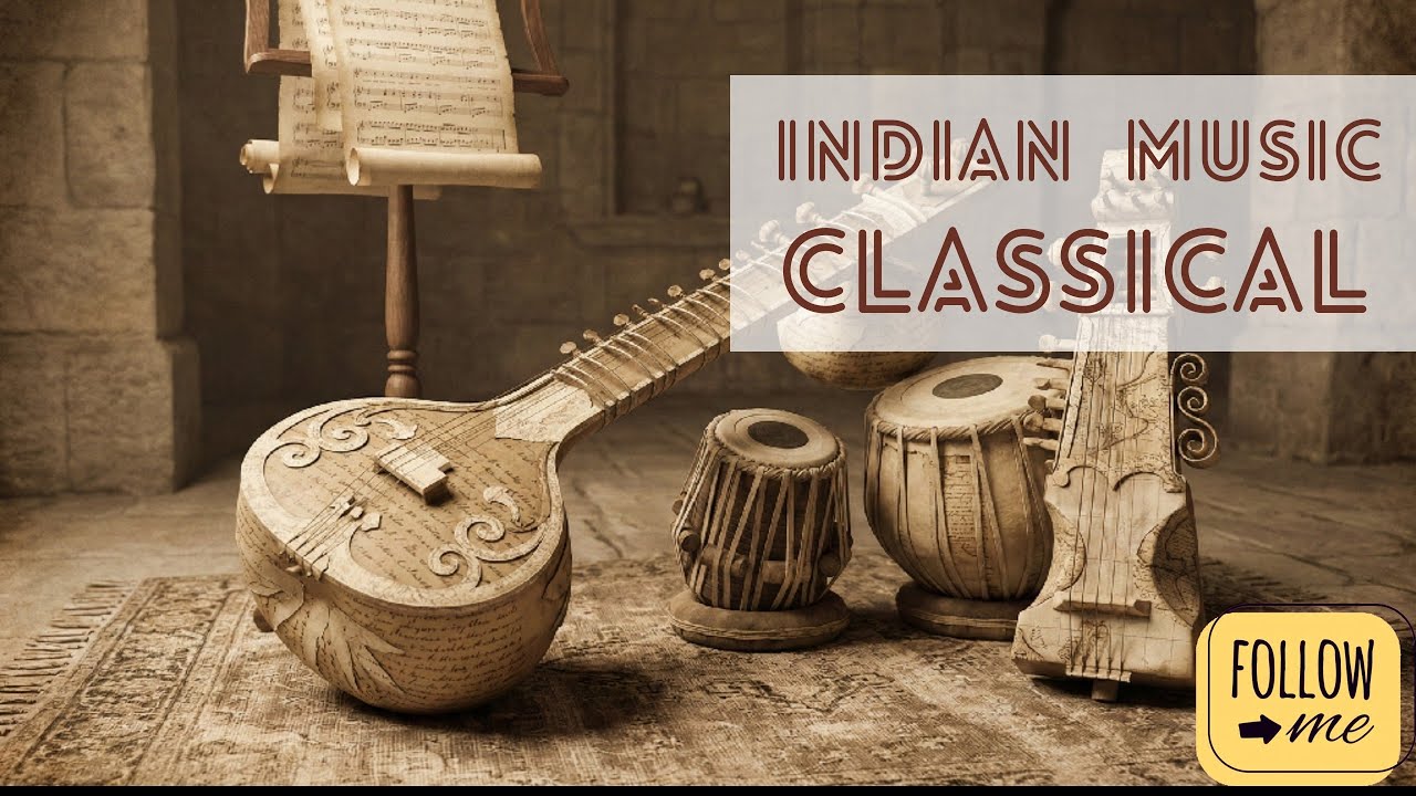 Peaceful Indian Classical Sitar & Tabla Instrumental Music Meditation • Relaxation • Study • Sleep 