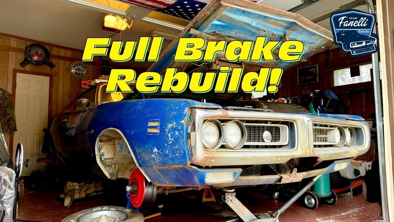 How to Rebuild Mopar Drum Brakes| ‘71 Charger Super Bee