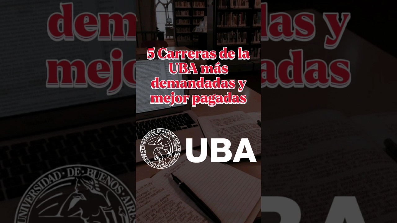 👉🏻 &iexcl;5 Carreras de la UBA Mejor Pagadas! 🤑🇦🇷 // #uba #argentina #shorts #universidad