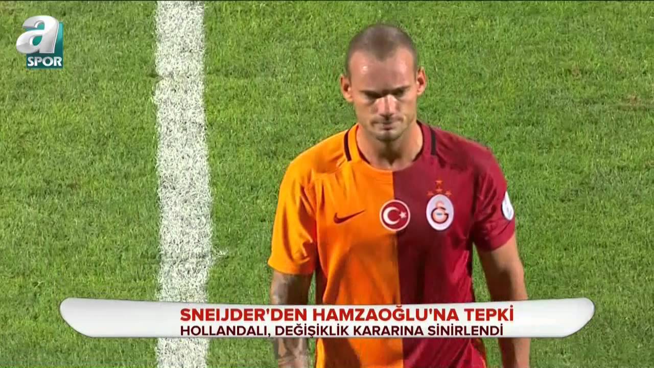 Sneıjder'den Hamzaoğlu'na tepki! - A Spor