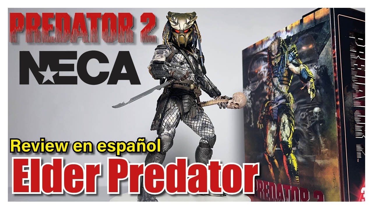 NECA Ultimate Elder Predator - Predator 2 | Review en español