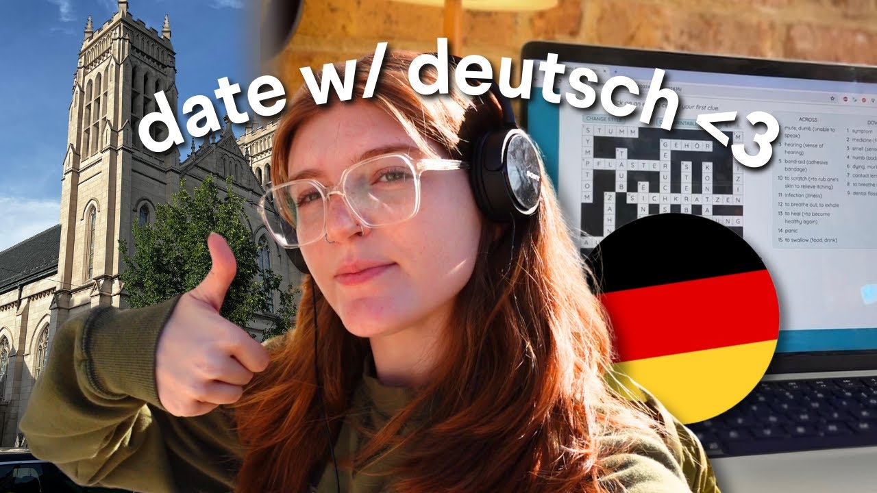 🇩🇪 study german & caf&eacute; hop with me in chicago ⋆ ˚｡୨୧˚｡⋆