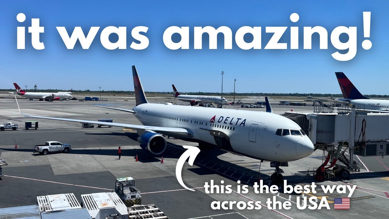 Delta 767-300 JFK–LAX Economy | Full Flight Review