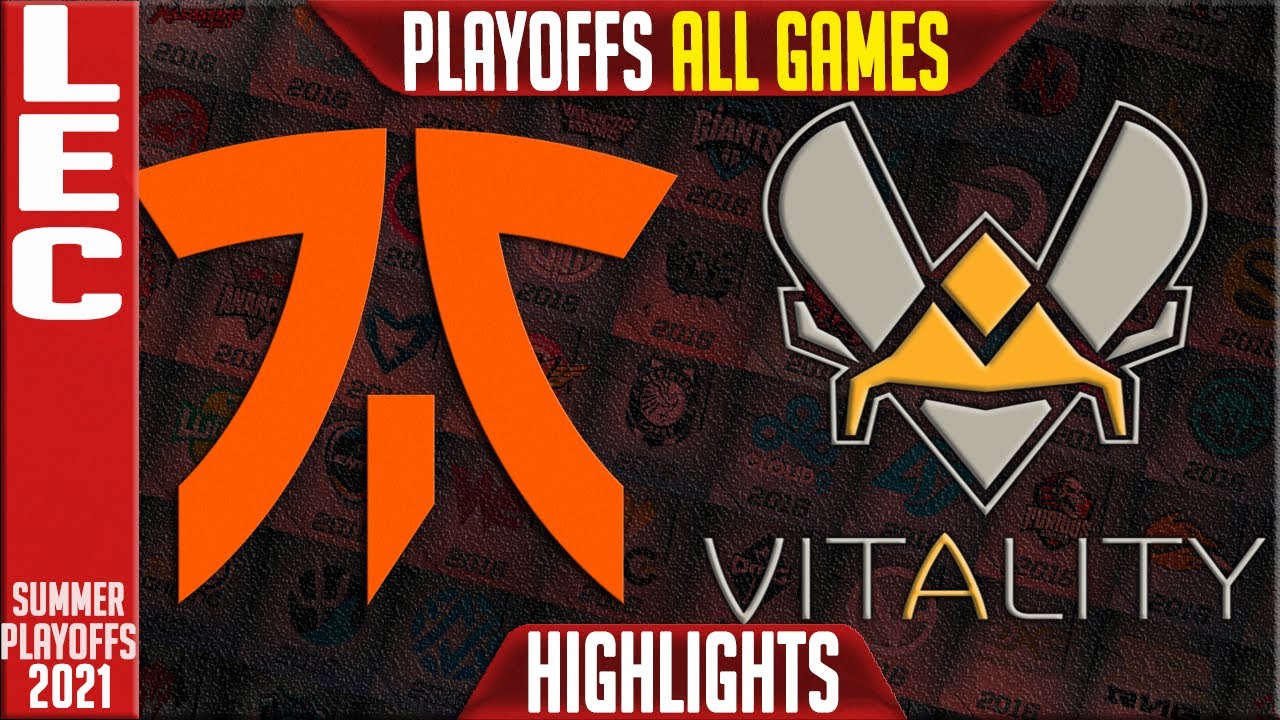 FNC vs VIT Highlights ALL GAMES | LEC Playoffs Summer 2021 Round 1 | Fnatic vs Vitality