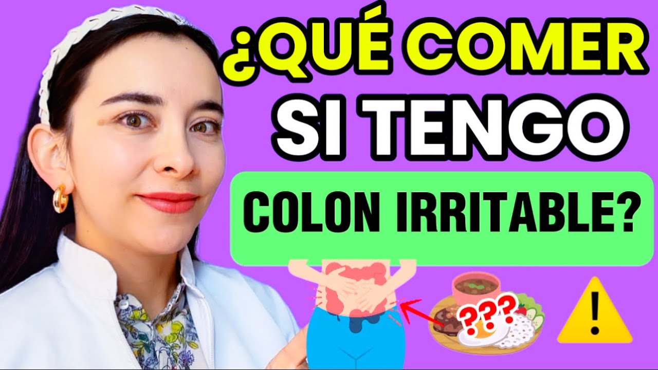👉🏻¿Qué COMER si tengo COLON IRRITABLE? | Alimentos para MEJORAR la DIGESTIÓN✅