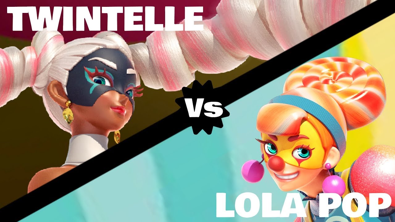 Twintelle Vs Lola Pop Special ARMS Match!