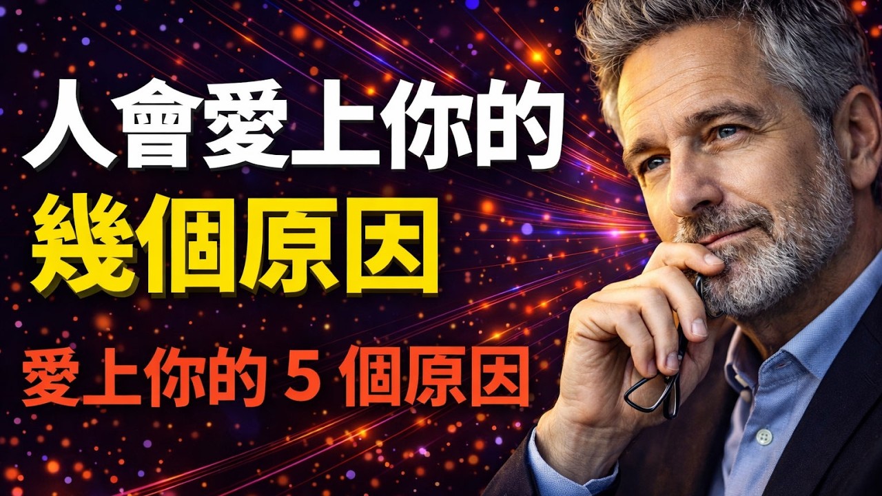 人會因為這幾個原因愛上你，愛上你的 5 個原因 ! #人生智慧 #心理學 #人性 #思維模式 #成功哲理