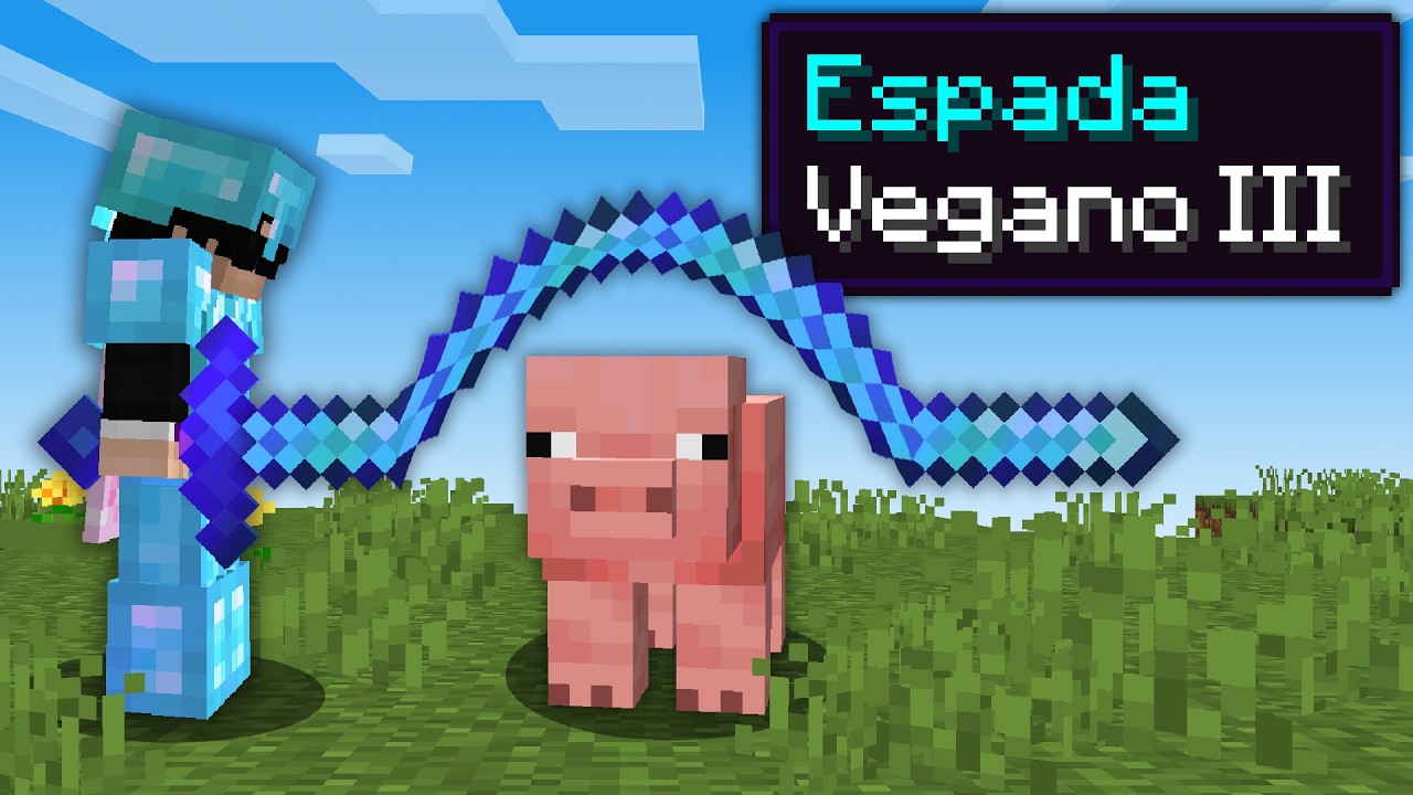 Minecraft PERO HAY ENCANTAMIENTOS RAROS...