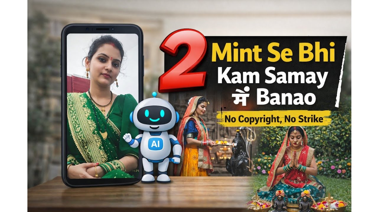Turant banaen YouTube ki nai picture AI Jaise apni video vah bhi Bhagwan ke sath