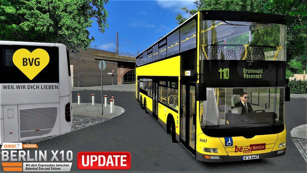 OMSI 2 #117 - Das neue Update 1.3 für Berlin X10 mit dem MAN DL09 erkunden
