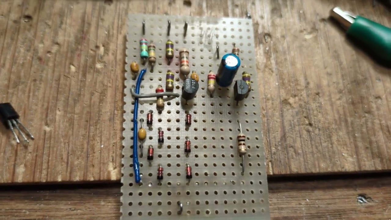 Transistor synthesizer 1: Simple VCA