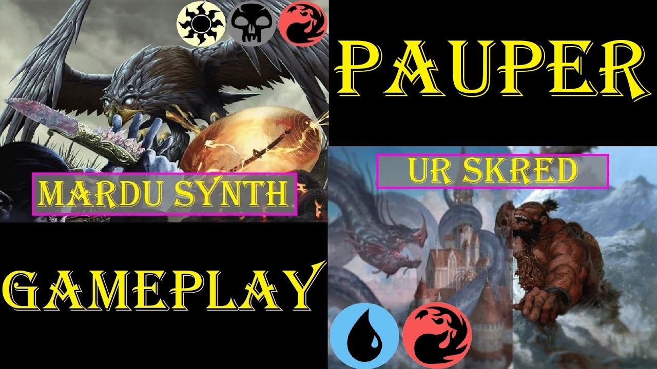 Mardu Synthesizer Vs Izzet Skred [PAUPER] | Gameplay Ao Vivo #mtgpauper #mtgpaupergameplay