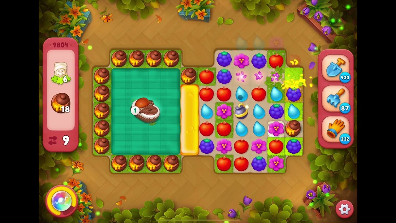 GardenScapes Level 9804 no boosters