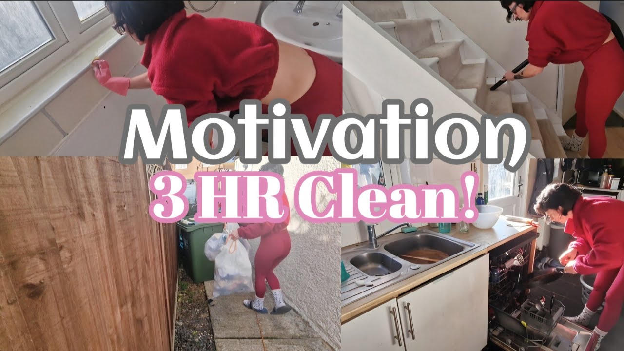 3 HR MOTIVATION CLEAN UP! ✨️ #motivation #cleanwithme #speedclean #motivationclean 