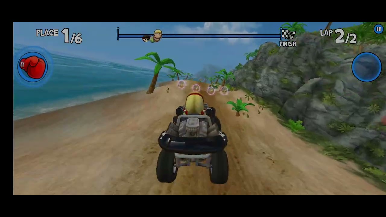 Race in Crab cove!!