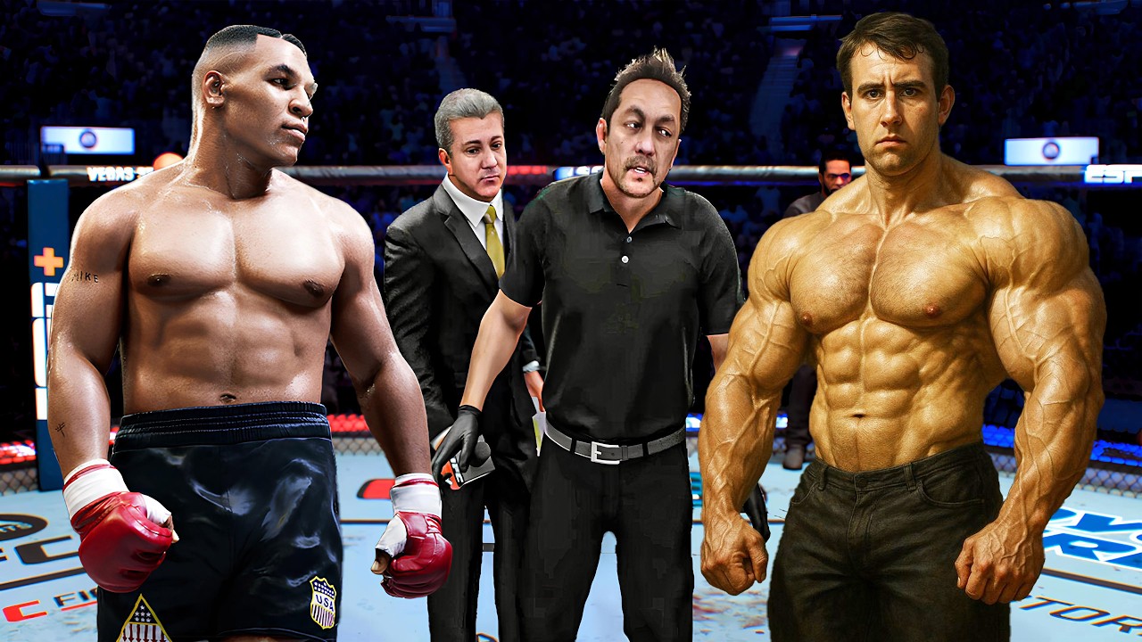 Mike Tyson vs. Caixa Harry (EA Sports UFC 4)