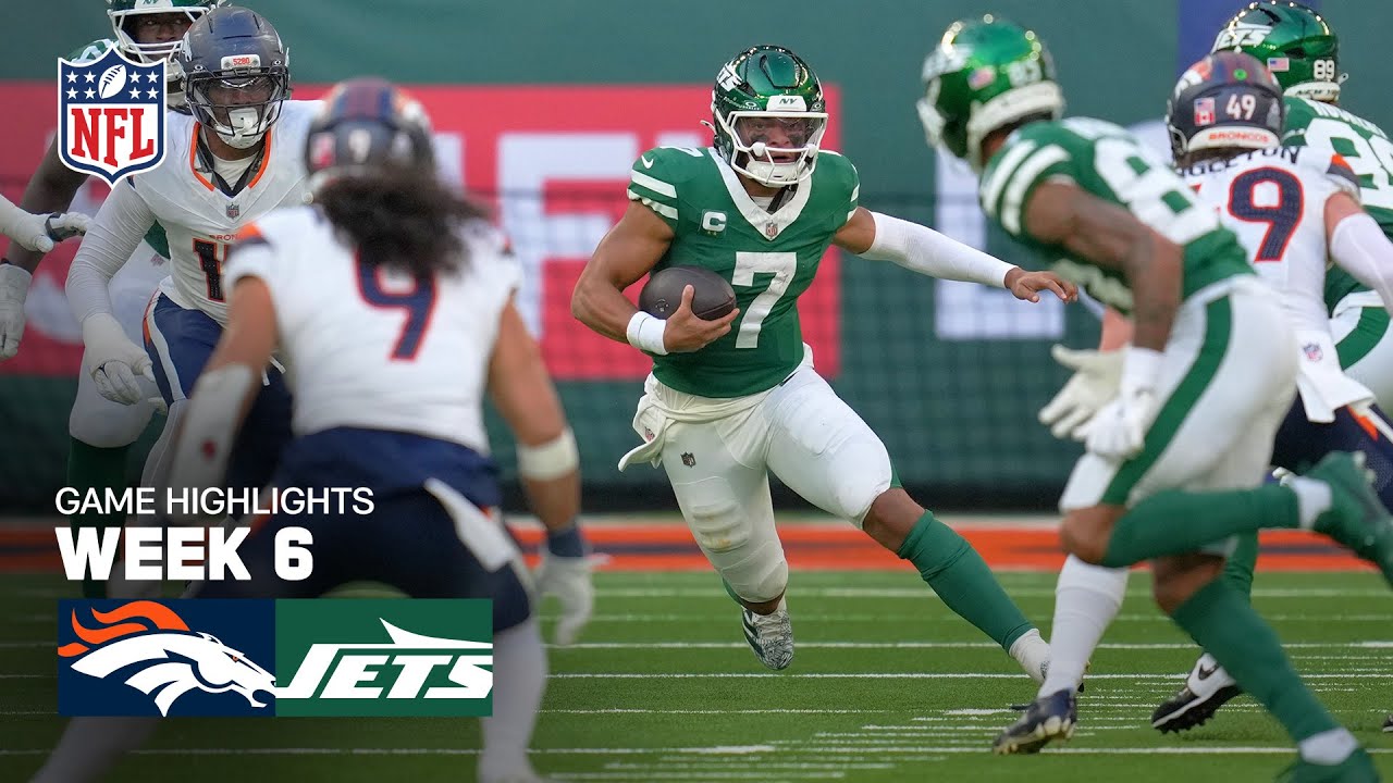 Denver Broncos vs. New York Jets Game Highlights | 2025 NFL Season Week 6