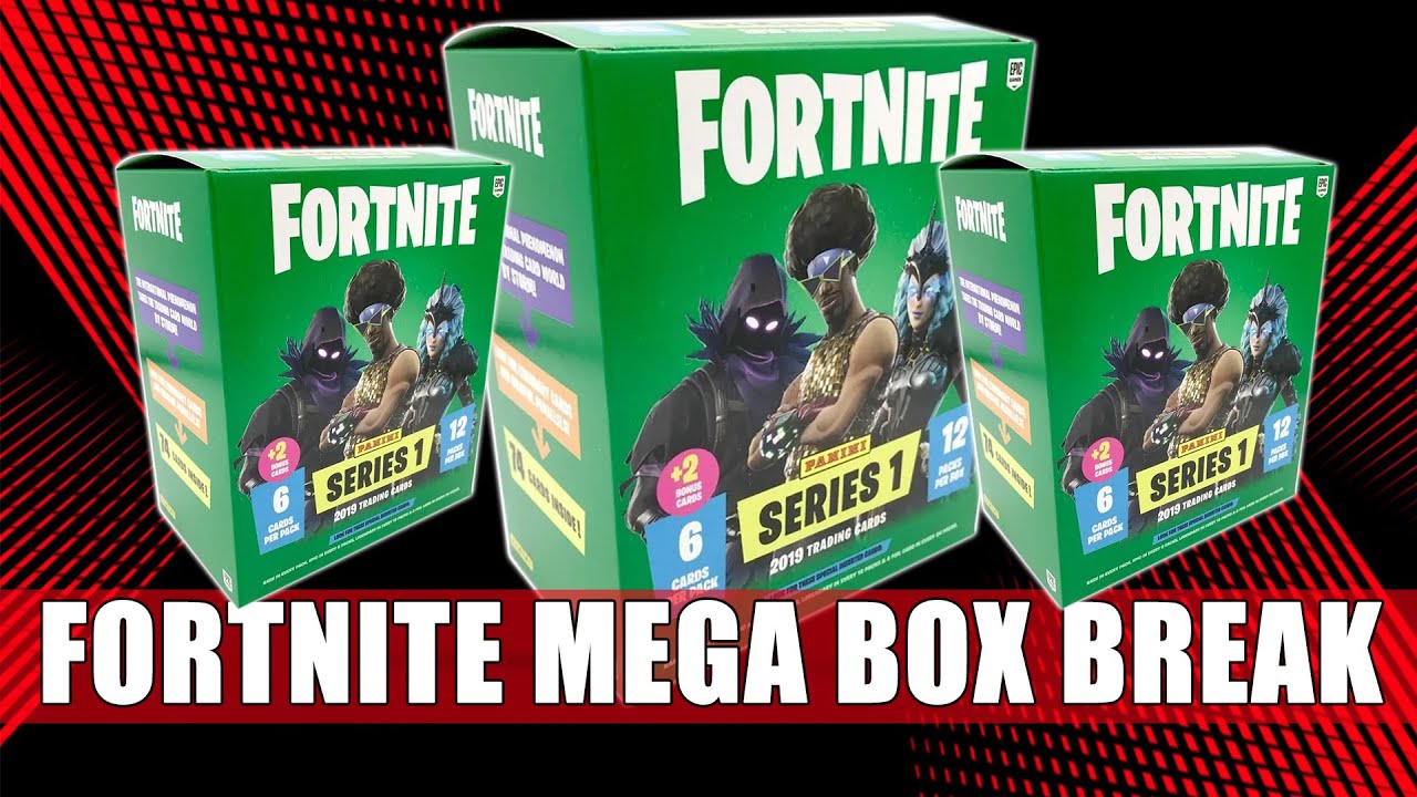 Panini FORTNITE TRADING CARDS SERIE 1 🔥 MEGA BLASTER BOX ⚔️ PERSONAL BOX BREAKS #2