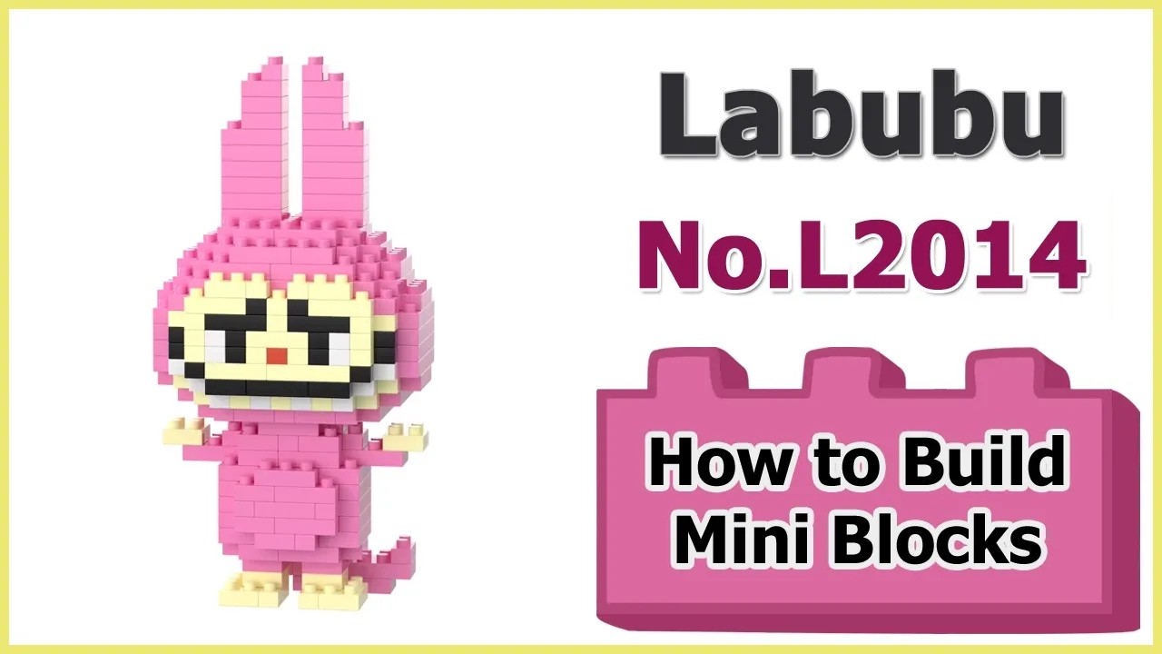 How to Build Blocks Labubu - DMXC LS2014 Instructions Specifications