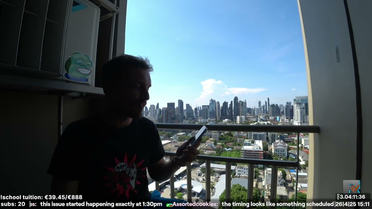 Reydempto Drops the quitelola Story (around 2:30am 28 april on vod) - ReyTV Day  (Part 1/5)