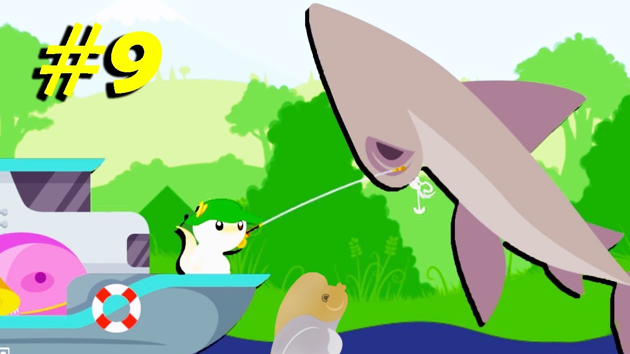 Chytili sme Hamhead sharka🤩 💥🐱🎣🌊️‍💥Cat Goes Fishing #9